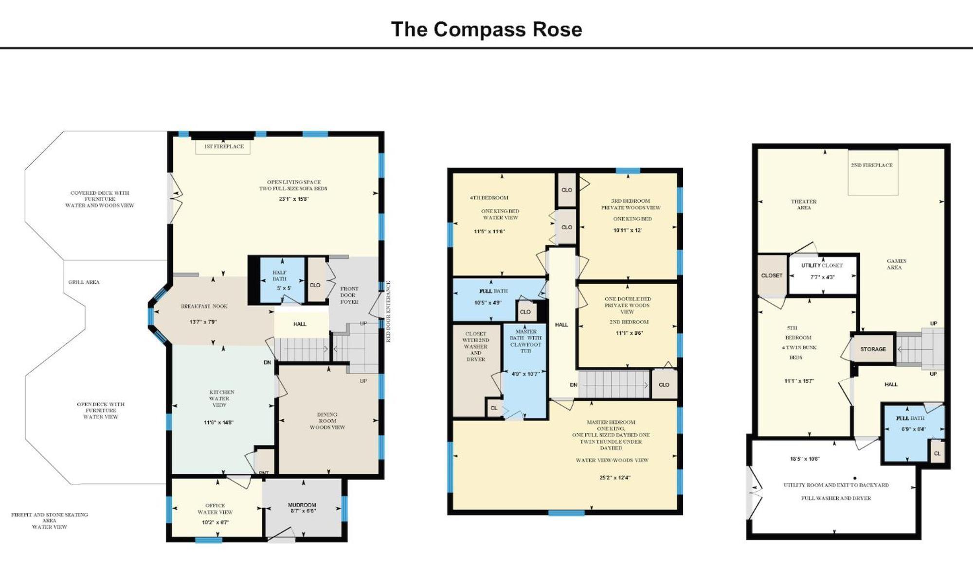 The Compass Rose By Leavetown Vacations Villa Annapolis Ngoại thất bức ảnh
